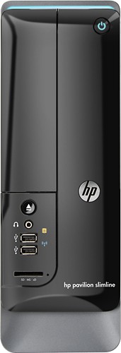 Best Buy Hp Pavilion Slimline Desktop 6gb Memory 1tb Hard Drive S5 1224 1022