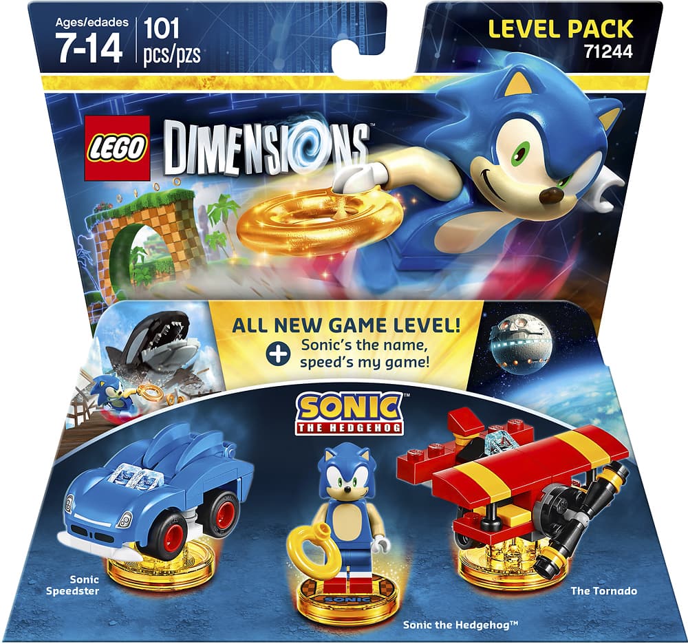 Sonic the Hedgehog compatível lego game