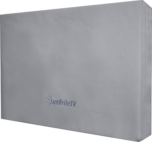 Angle View: SunBriteTV - Premium Outdoor Dust Cover for 46"-49" TVs - Gray