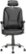 Front Zoom. CorLiving - Workspace 5-Pointed Star Foam Leatherette Chair - Black.