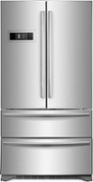 Insignia™ - 20.7 Cu. Ft. 4-Door French Door Refrigerator - Silver - Front_Zoom