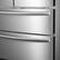 Alt View 12. Insignia™ - 20.7 Cu. Ft. 4-Door French Door Refrigerator - Silver.