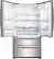 Alt View 2. Insignia™ - 20.7 Cu. Ft. 4-Door French Door Refrigerator - Silver.