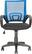 Front. CorLiving - Nitro Gaming Chair - Black/Process Blue.