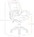 Alt View 13. CorLiving - Workspace 5-Pointed Star Mesh Linen Fabric Chair - Black/Lime Green.