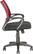 Alt View 11. CorLiving - Quinn 5-Pointed Star Faux Leather Office Chair - Black/Maroon.