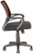 Alt View Zoom 11. CorLiving - Workspace 5-Pointed Star Mesh Linen Fabric Chair - Black/Dark Brown.