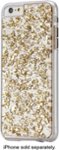 Front Zoom. Case-Mate - Karat Hard Shell Case for Apple® iPhone® 6 Plus and 6s Plus - Clear/Gold.