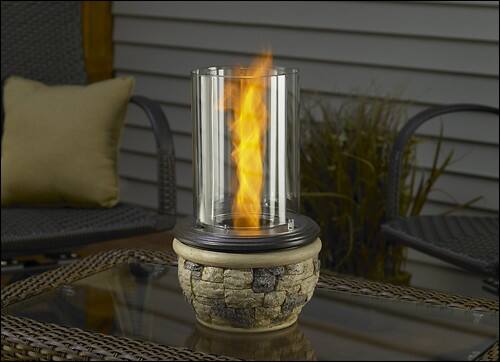 venturi flame tabletop fire pit