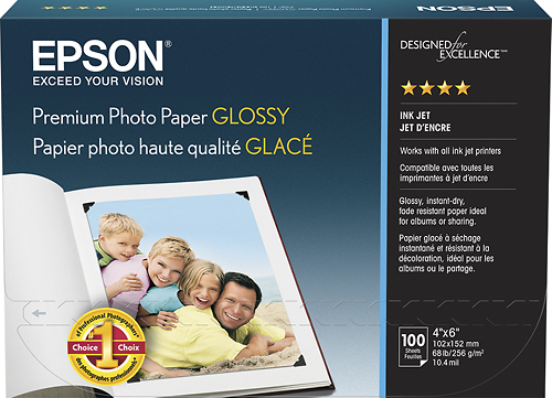 Epson Bright White Premium Paper S450218-4  8.5 x 11 500 sheets 