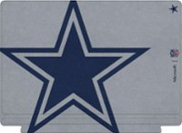 Front Zoom. Microsoft - Surface Pro 4 Special Edition NFL Type Cover - Dallas Cowboys.