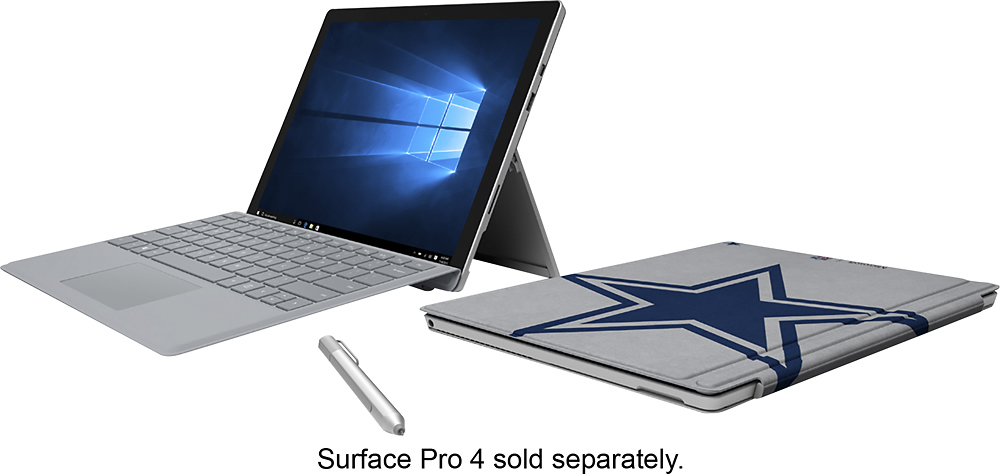 Best Buy: Microsoft Surface Pro 4 Special Edition NFL Type Cover Dallas  Cowboys QC7-00123