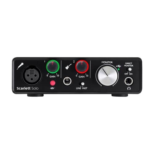  Focusrite - Scarlett Solo Studio USB Audio Interface