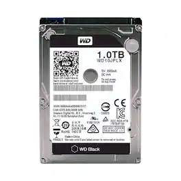 WD - Black 1TB Internal SATA Hard Drive for Laptops