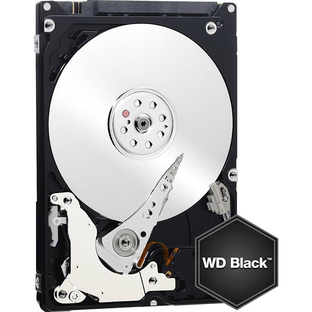 Alt View 11. WD - Black 1TB Internal SATA Hard Drive for Laptops - Black.