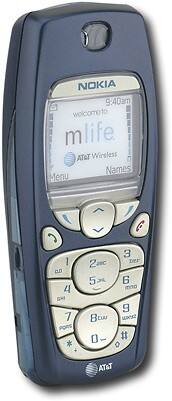 Angle Standard. AT&T Wireless - Dual-Band Tri-Mode GSM/GPRS Cell Phone.