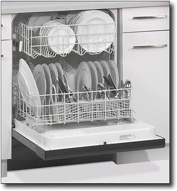 Alt View Standard 3. Whirlpool - DuraWash™ 24" Wash System Built-In Dishwasher - Black on Black.