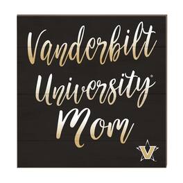 Jardine - Vanderbilt Commodores 10'' x 10'' Mom Plaque - Black