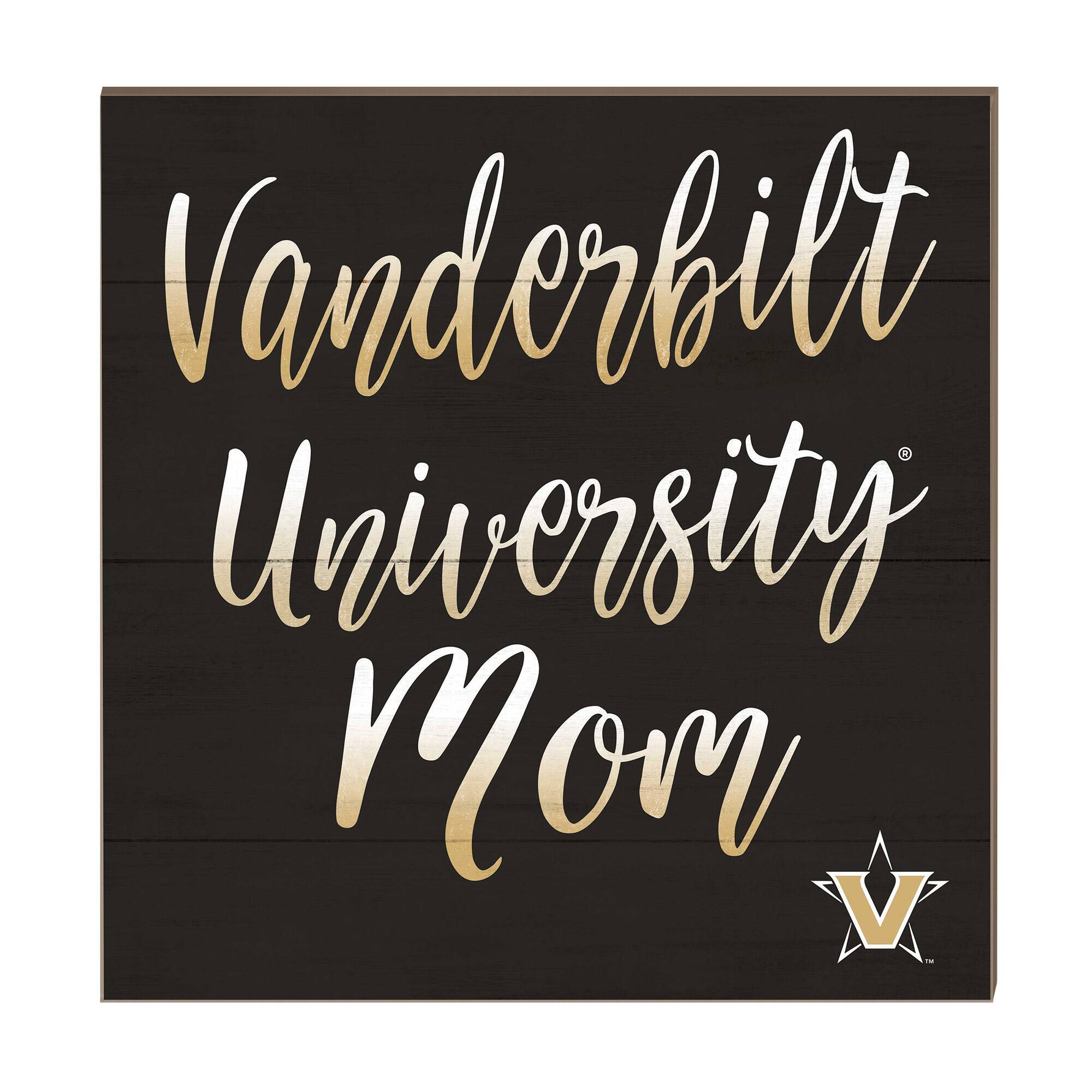 Vanderbilt Commodores 10'' x 10'' Mom Plaque