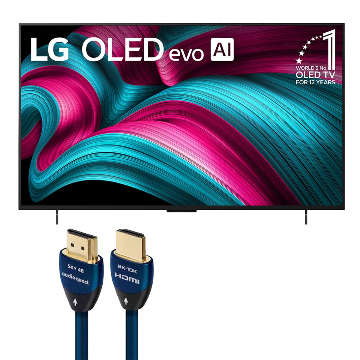 LG OLED42C5PUA 42 Inch 4K OLED evo C5 Smart TV with AudioQuest SKY
