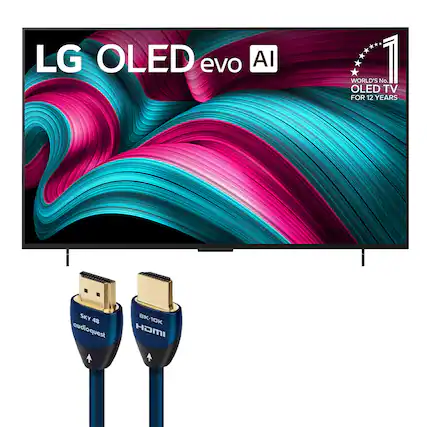 LG OLED evo AI
WORLD'S No. 1 OLED TV FOR 12 YEARS
SKY 48 audioquest
BK-10K HDMI
