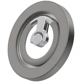 Dteck - Double Sided Mag Safe Magnetic Ring Stand for Apple iPhone 17 Pro Max Metal Foldable Phone Holder 360° Rotation Stand - Gray