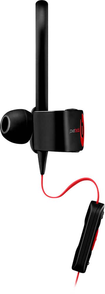 Alt View 15. Beats - Powerbeats2 Wireless Bluetooth Earbud Headphones - Black/Red.