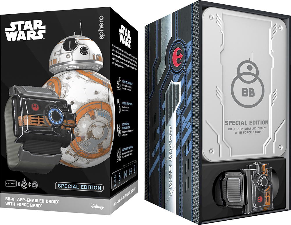 Sphero Star Wars BB-8 Droide ForceBand App-Gesteuerter Roboter Special Edition 