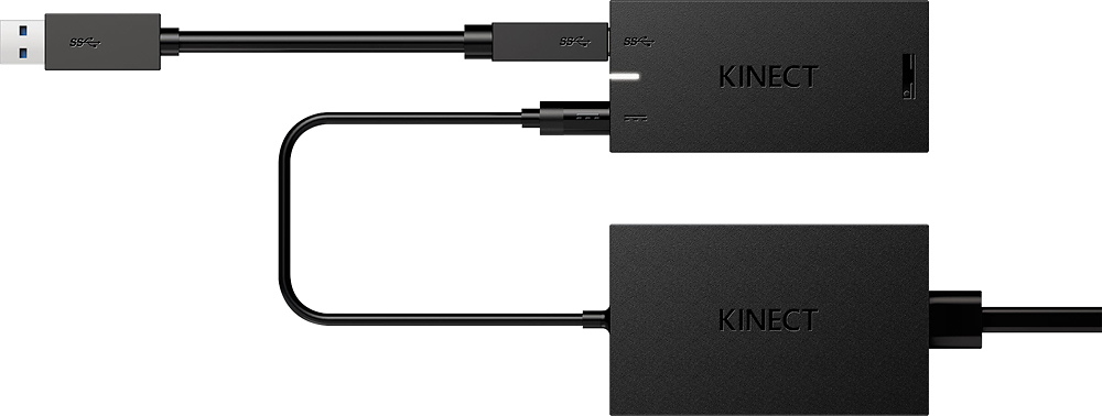 xbox 360 kinect pc adapter