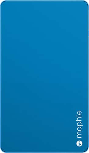 mophie - Juice Pack 3000 mAh Portable Charger for Most USB-Enabled Devices - Blue - Larger Front