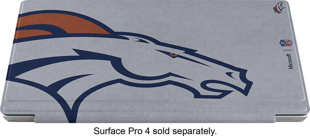 Microsoft Surface Pro 4 Special Edition NFL Type Cover Denver Broncos  QC7-00135 - Best Buy