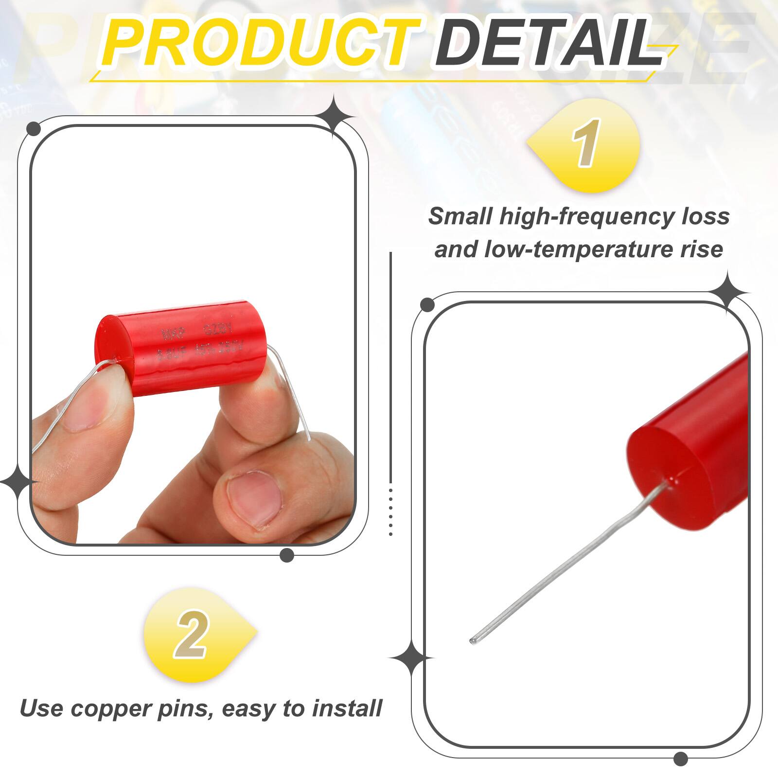 PRODUCT DETAIL

1. Small high-frequency loss and low-temperature rise

2. Use copper pins, easy to install