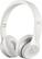Left. Beats - Solo 2 On-Ear Headphones - White.