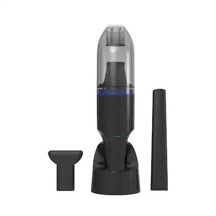 Front. Tzumi - Runa Cordless Handheld Vacuum with USB Charging and Multiple Attachments.