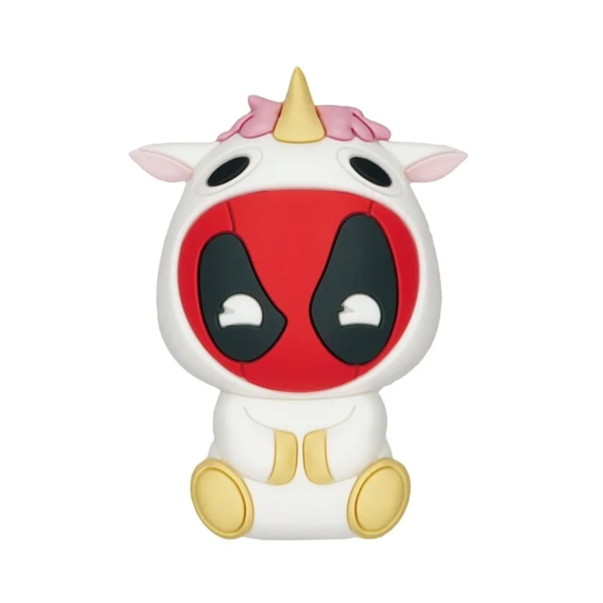 Alt View 10. Marvel - Marvel Deadpool 3D Foam Bag Clip Set | Unicorn, Cupcake, Bathtime - Multi-Colored.