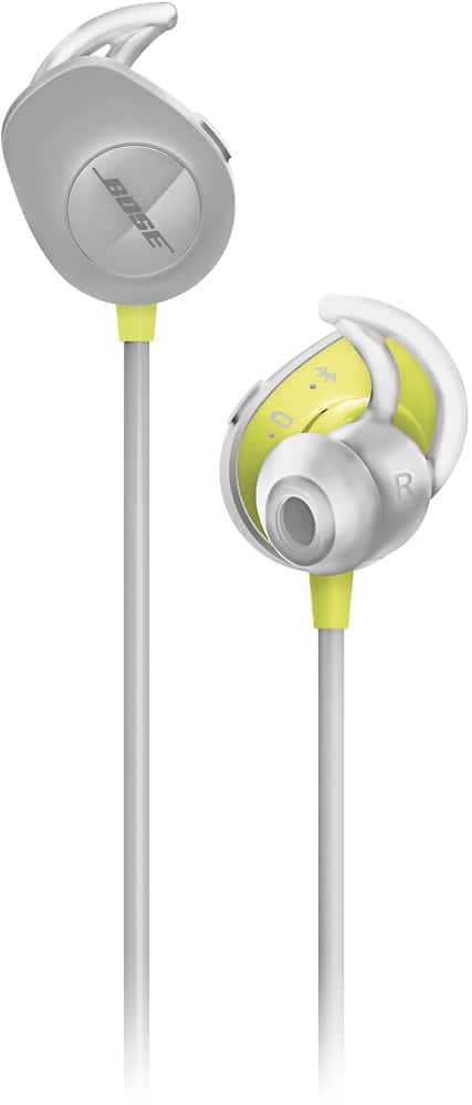 Alt View 11. Bose - SoundSport Wireless Sports In-Ear Earbuds - Citron.