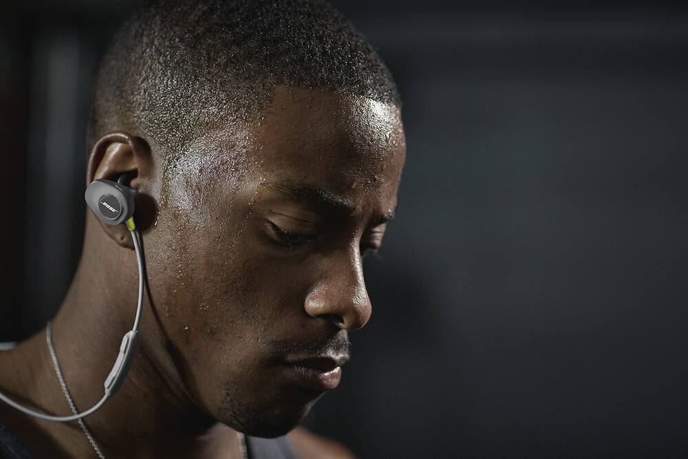Alt View 18. Bose - SoundSport Wireless Sports In-Ear Earbuds - Citron.