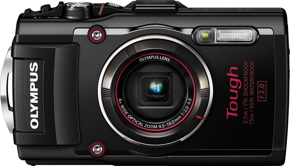 Olympus TG-4 16.0-Megapixel Waterproof Digital Camera - Best Buy