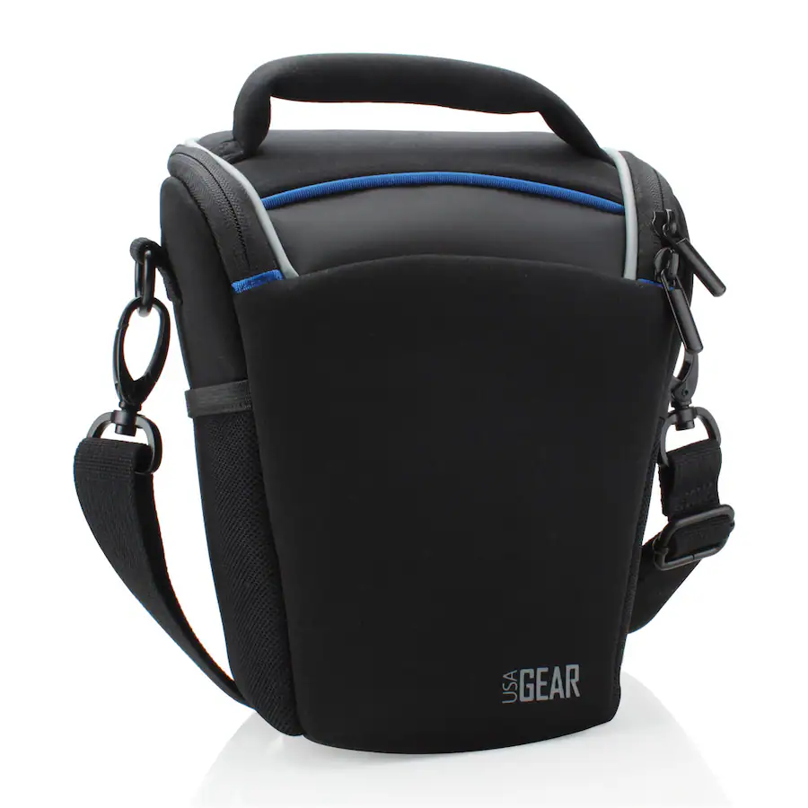 Loading Camera Bags USA Gear Top Loading Digital SLR Camera Bag for Canon EOS Rebel Compact ...
