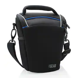 USA Gear - Top Loading Digital SLR Camera Bag for Canon EOS Rebel Compact DSLR
