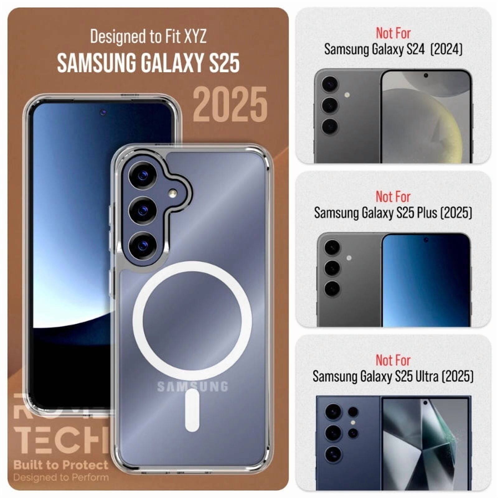 Designed to Fit XYZ  
SAMSUNG GALAXY S25 2025  
Not For Samsung Galaxy S24 (2024)  
Not For Samsung Galaxy S25 Plus (2025)  
Not For Samsung Galaxy S25 Ultra (2025)  

Built to Protect  
Designed to Perform
