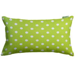 Majestic Home - Pillow 12x20 Polka Dot (Small) Lime - Green