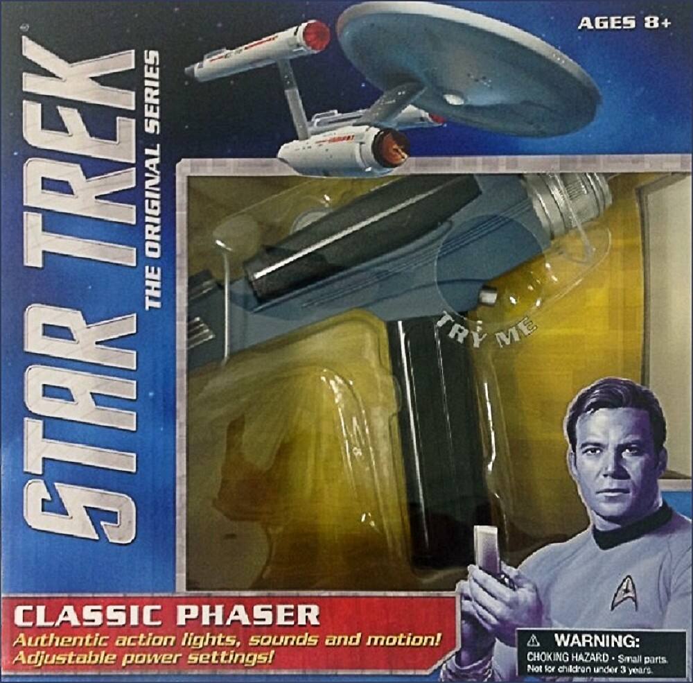 Best Buy: Diamond Select Toys Star Trek Classic Phaser Gray/Black ...