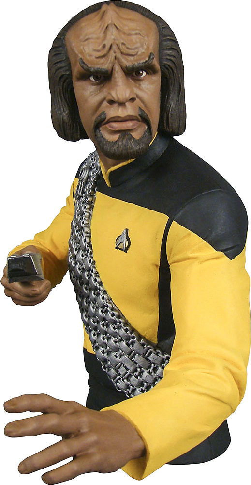 Best Buy: Diamond Select Toys Star Trek: Lt. Worf Bust Bank MAY152170