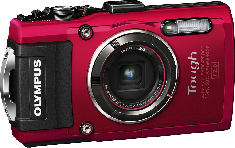 Best Buy: Olympus TG-4 16.0-Megapixel Waterproof Digital Camera 
