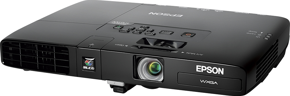 Best Buy: Epson PowerLite WXGA Wireless 3LCD Projector Black