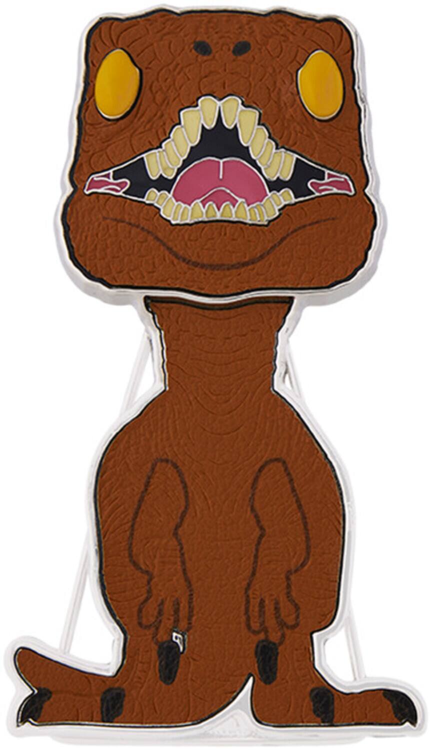 Alt View 1. Funko - FUNKO POP! PINS MOVIES: JURASSIC PARK - Velociraptor (Styles May Vary)   - APPAREL - Multicolor.