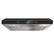 Front. Onefly - 30 inches - Ducted - Under Cabinet Range Hood - Black Tempered Glass.
