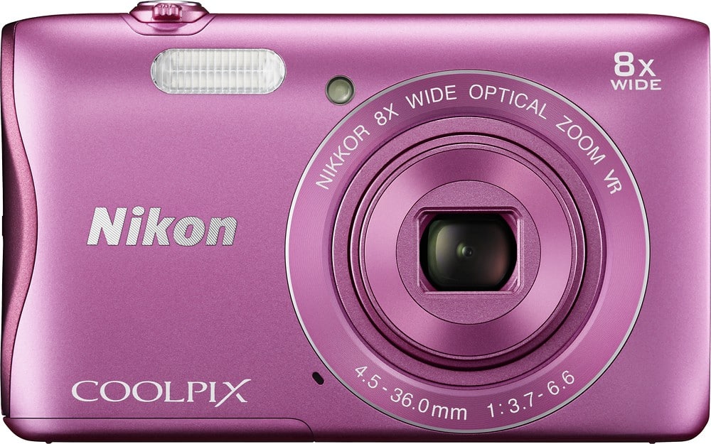 nikon digital camera pink