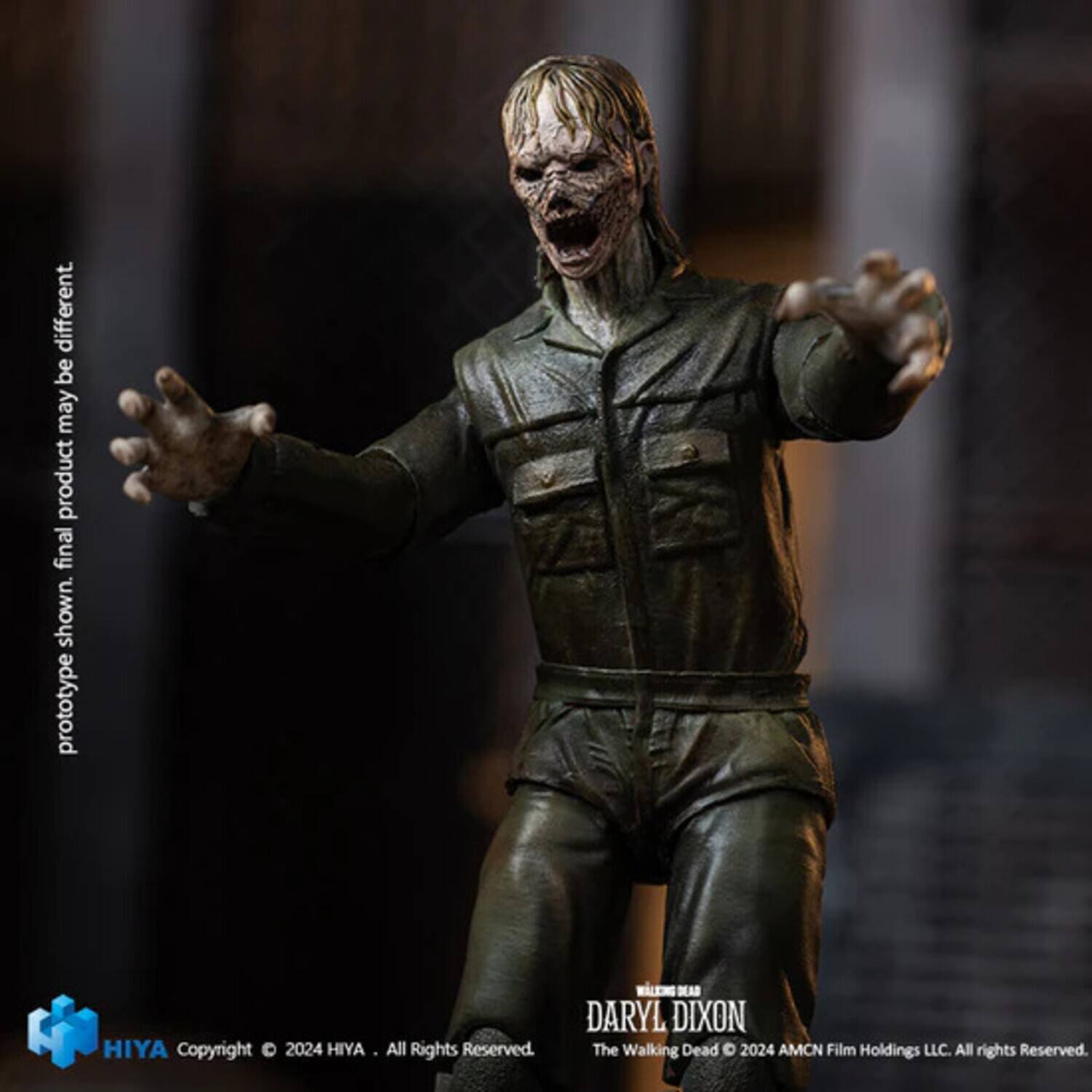 Different product may be shown. Prototype shown. Final product may be different.

HIYA Copyright © 2024 HIYA. All Rights Reserved.

WLLENS DEAD

DARYL DIXON
The Walking Dead © 2024 AMC Film Holdings LLC. All rights Reserved.